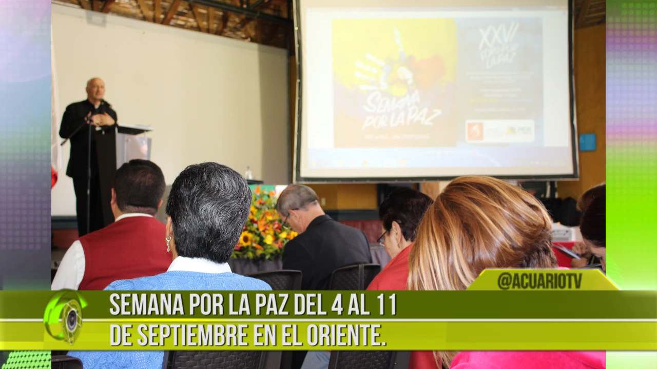 Pastoral Social celebra la Semana por la Paz