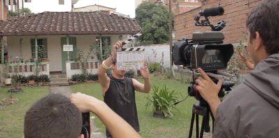 “Aurívoros, Devoradores de Oro” cortometraje que se graba en Cocorná