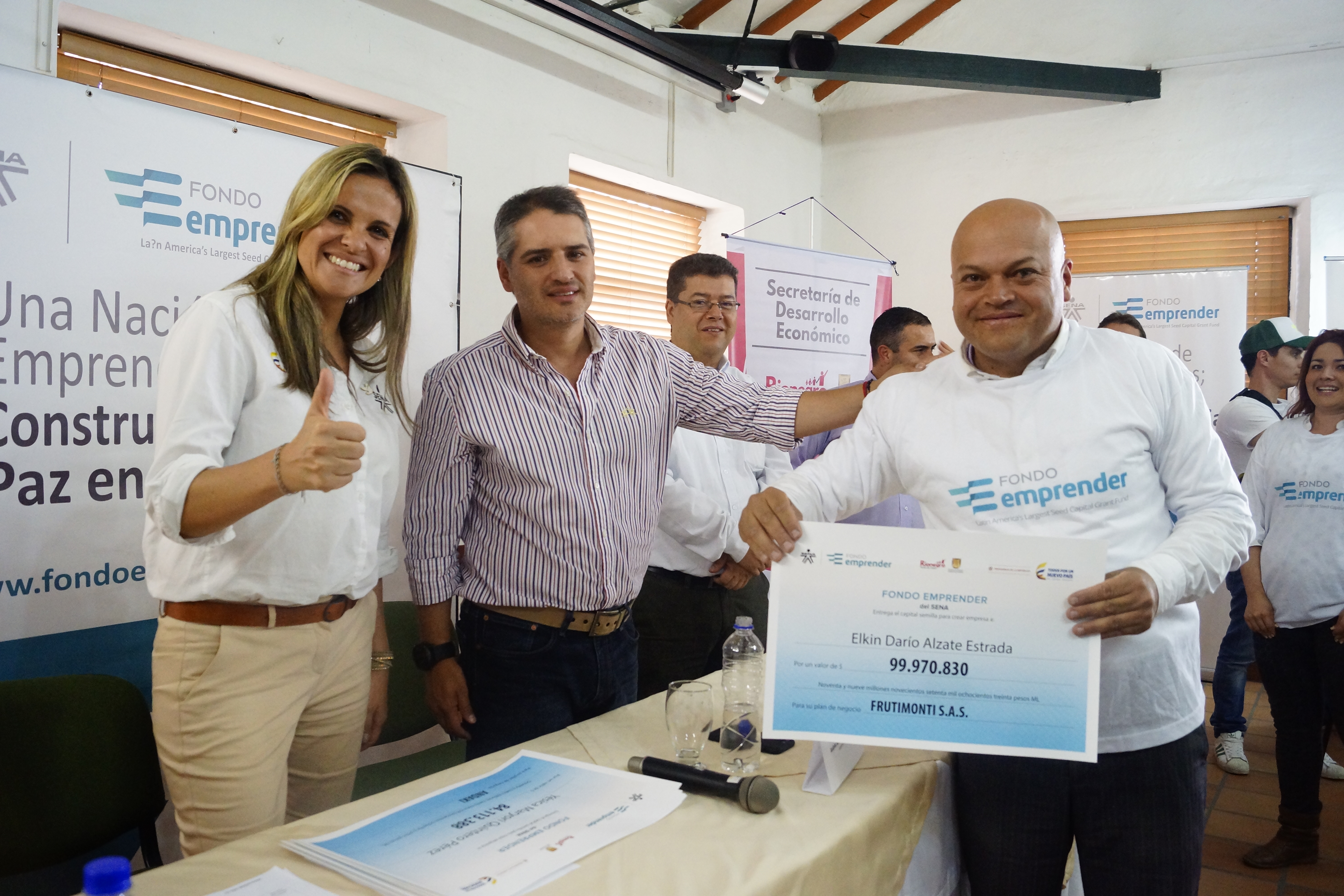 Emprendedores generarán empleo en Rionegro