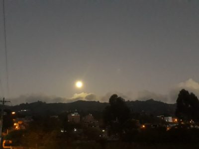 Hermosa Luna llena disfrutó el Oriente Antioqueño