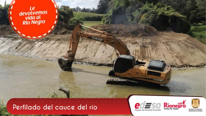 Grandes obras en el río Negro