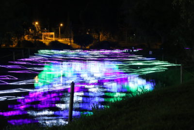 Rionegro ilumina sus noches de colores