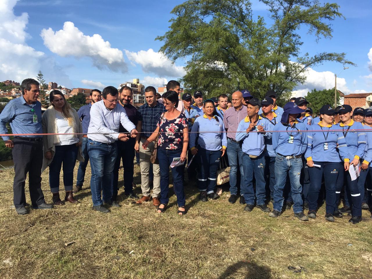 Avanzan las obras ambientales para mejorar la calidad de vida de los habitantes de Marinilla